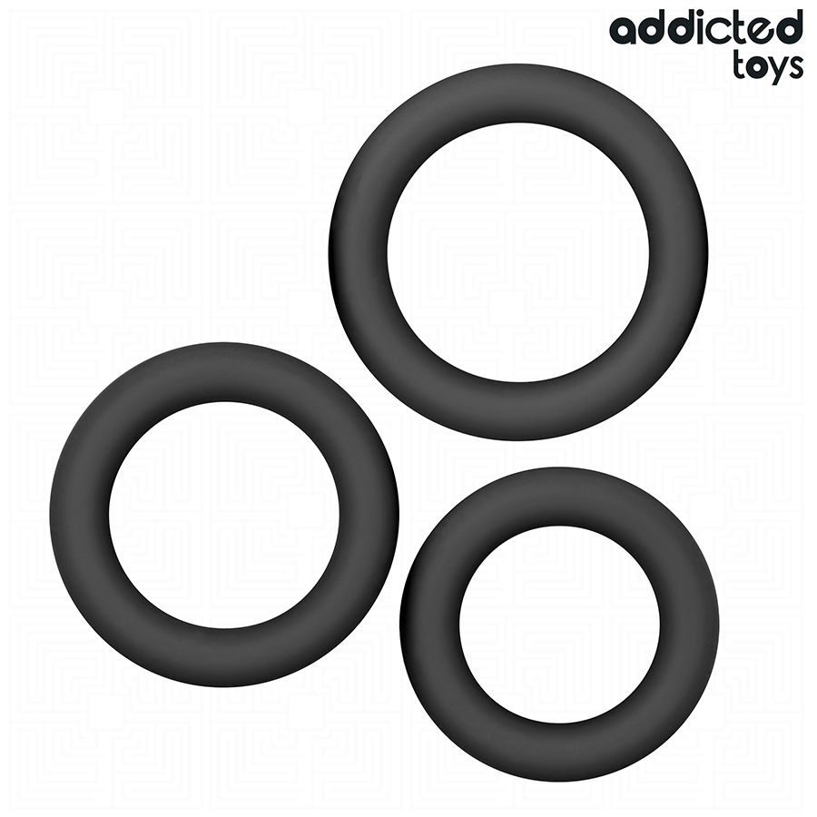 Addicted Set Silikonringe Modell 1