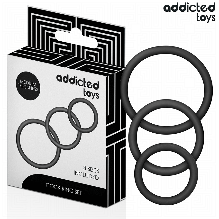 Addicted Set Silikonringe Modell 2