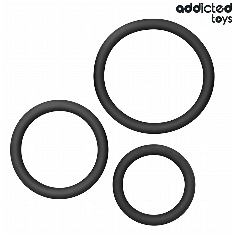 Addicted Set Silikonringe Modell 2