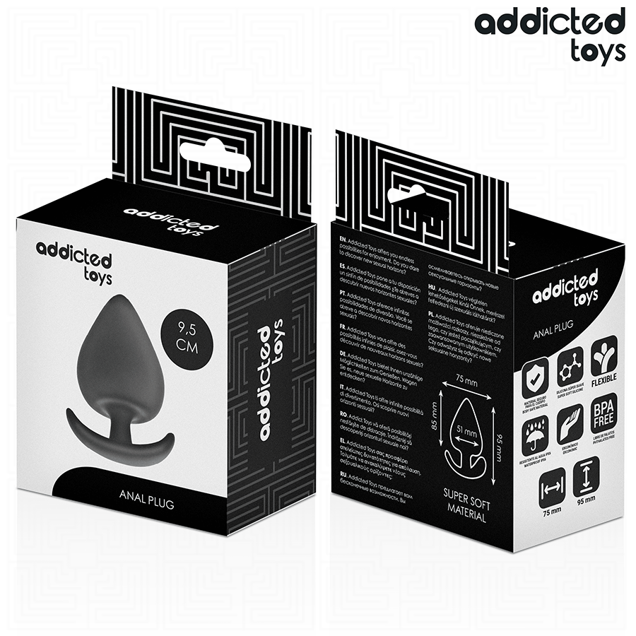 Addicted Analplug Grösse Xl 9.5 cm