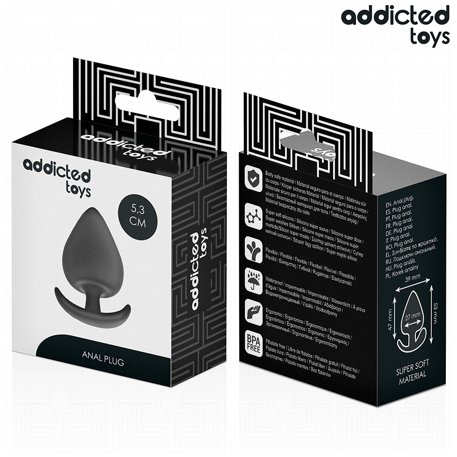 Addicted Analstecker Grösse S 5,3 cm