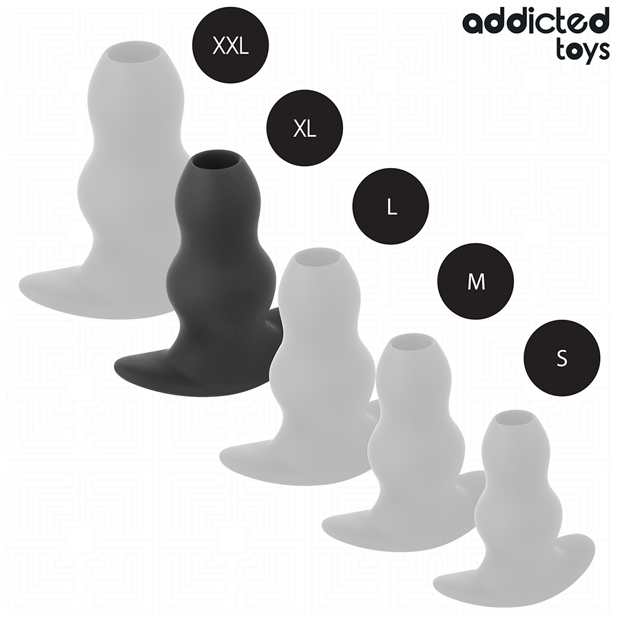 Addicted Hohl Anal Plug Grösse Xl 13,9 cm