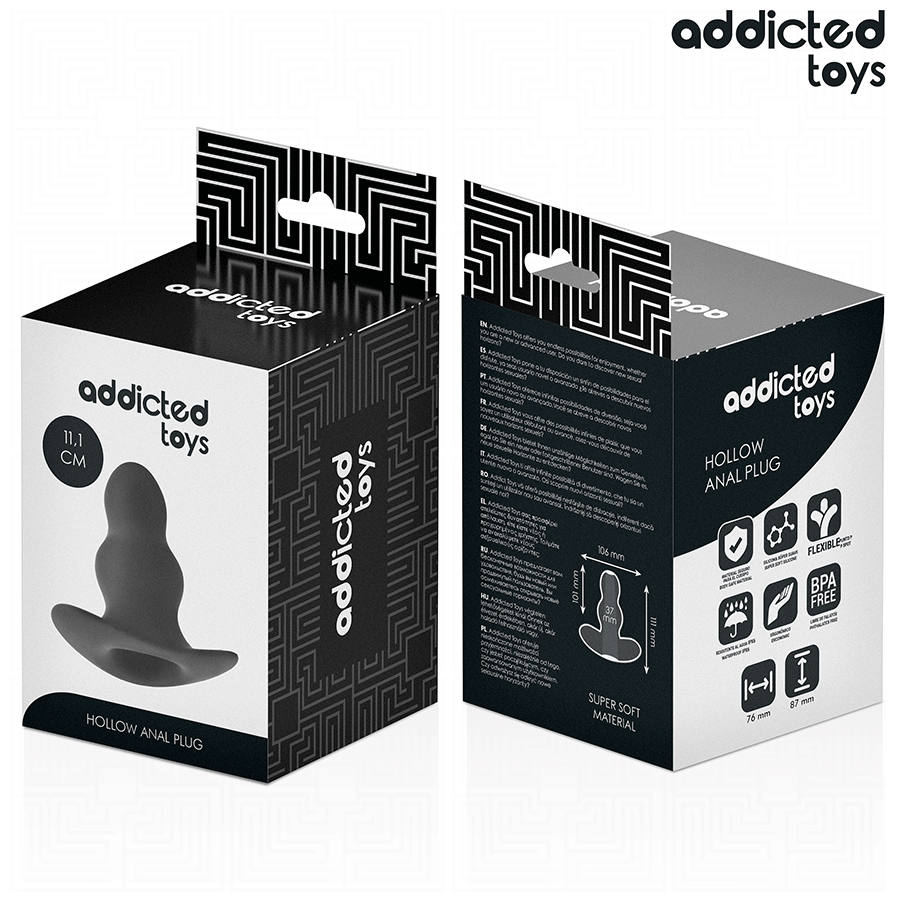Addicted Hohl Anal Plug Grösse L 11,1 cm