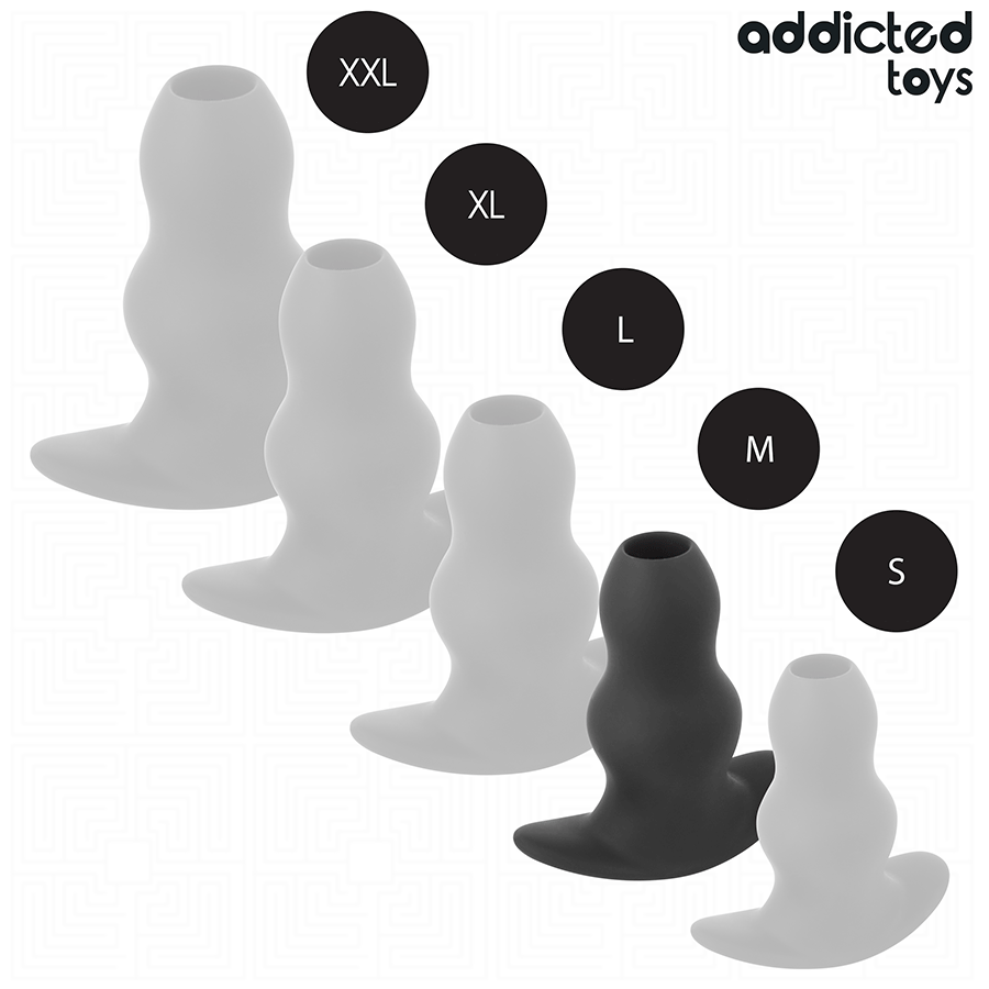 Addicted Hohl Anal Plug Grösse M 9,6 cm