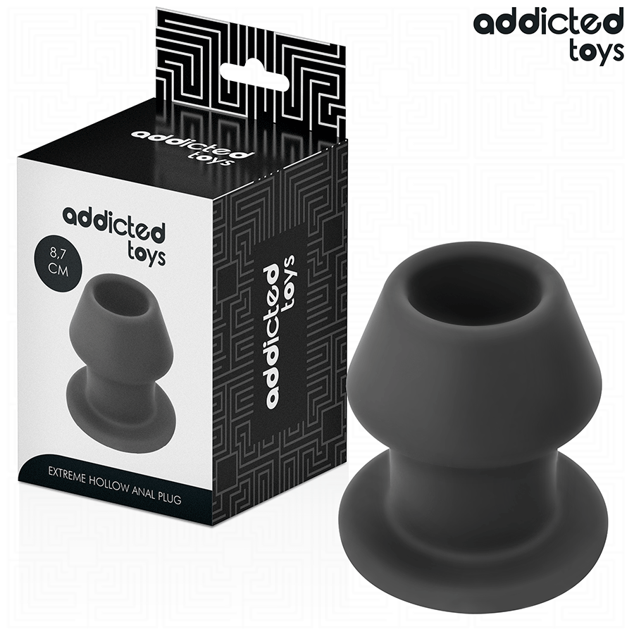 Addicted Extrem Hohl Anal Plug Grösse M 8,7 cm