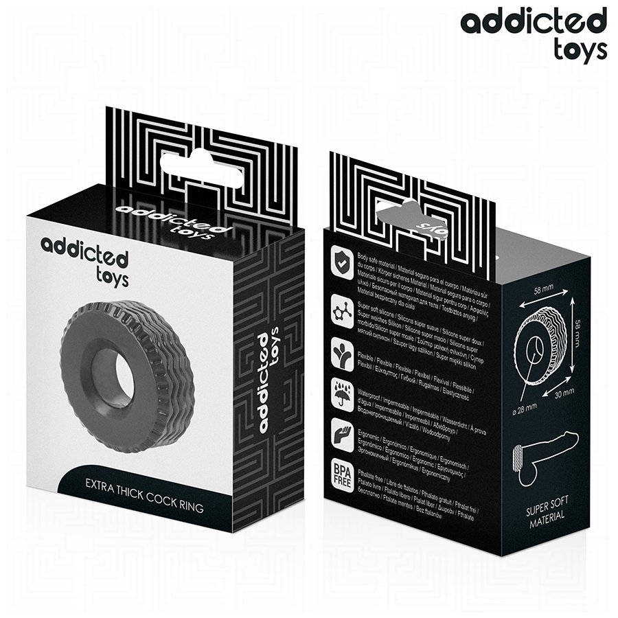 Addicted Extra Dicker Cockring