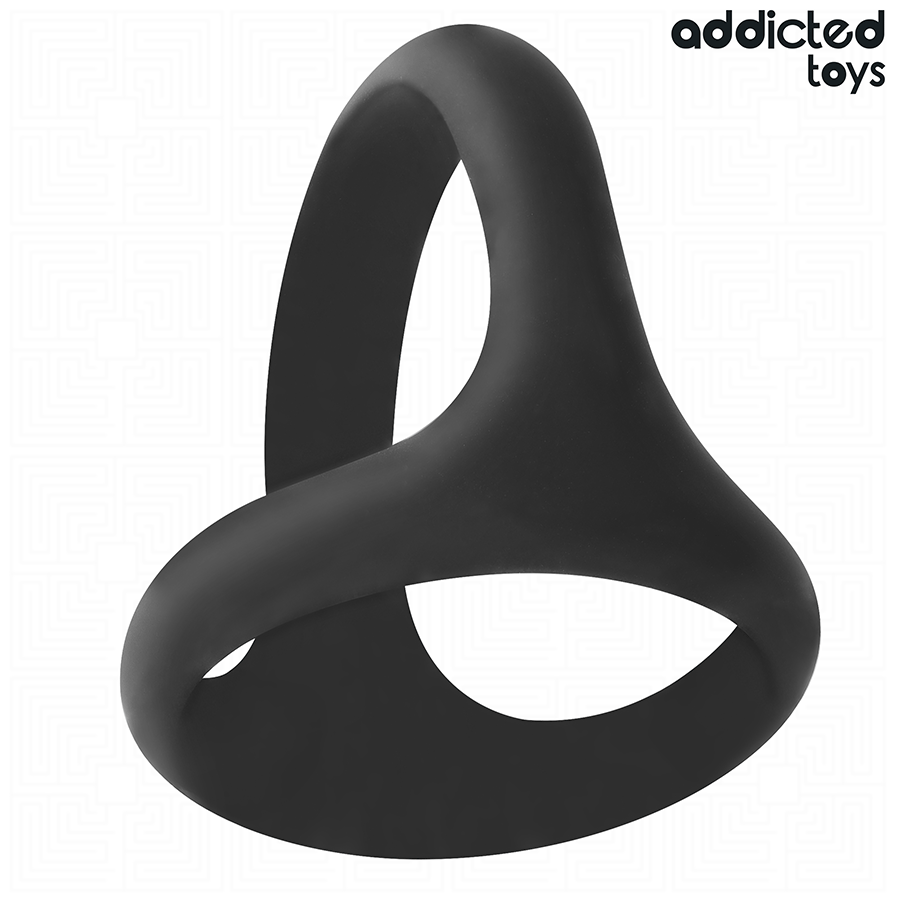 Addicted Toys Dreifach-Penisring – dick, leistungsstark