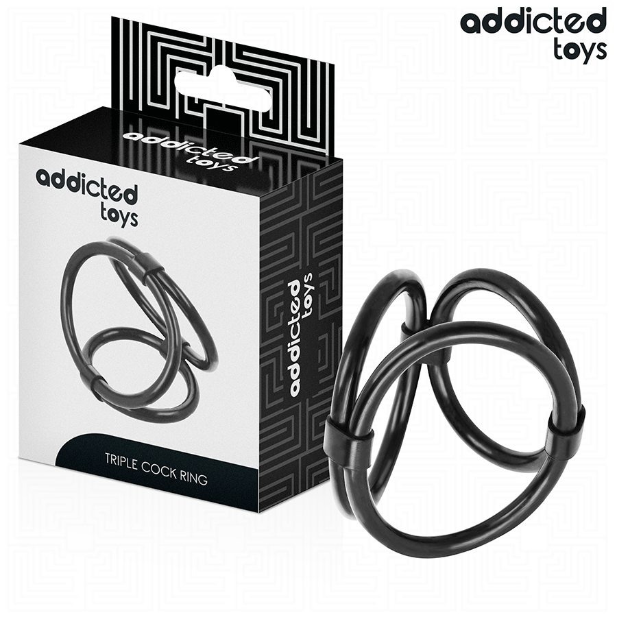 Addicted Dreifach-penisring