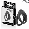 Addicted Toys Doppelter Penisring – strukturiert, leistungsstark