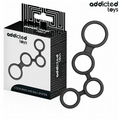Addicted Penisring mit Teilern für Hoden