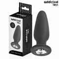 Addicted Anal Plug mit Juwel Grösse L 12,6 cm