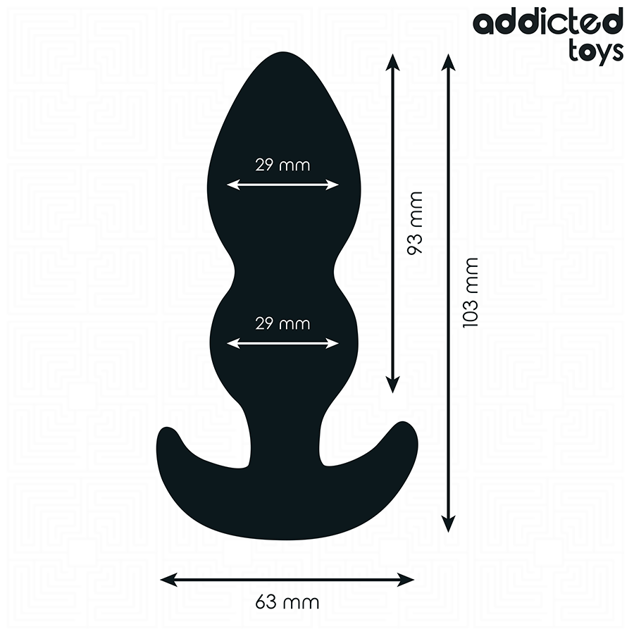 Addicted Analstecker Grösse S 10,3 cm
