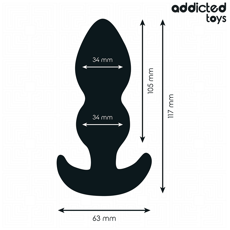 Addicted Analstecker Grösse L 11,7 cm