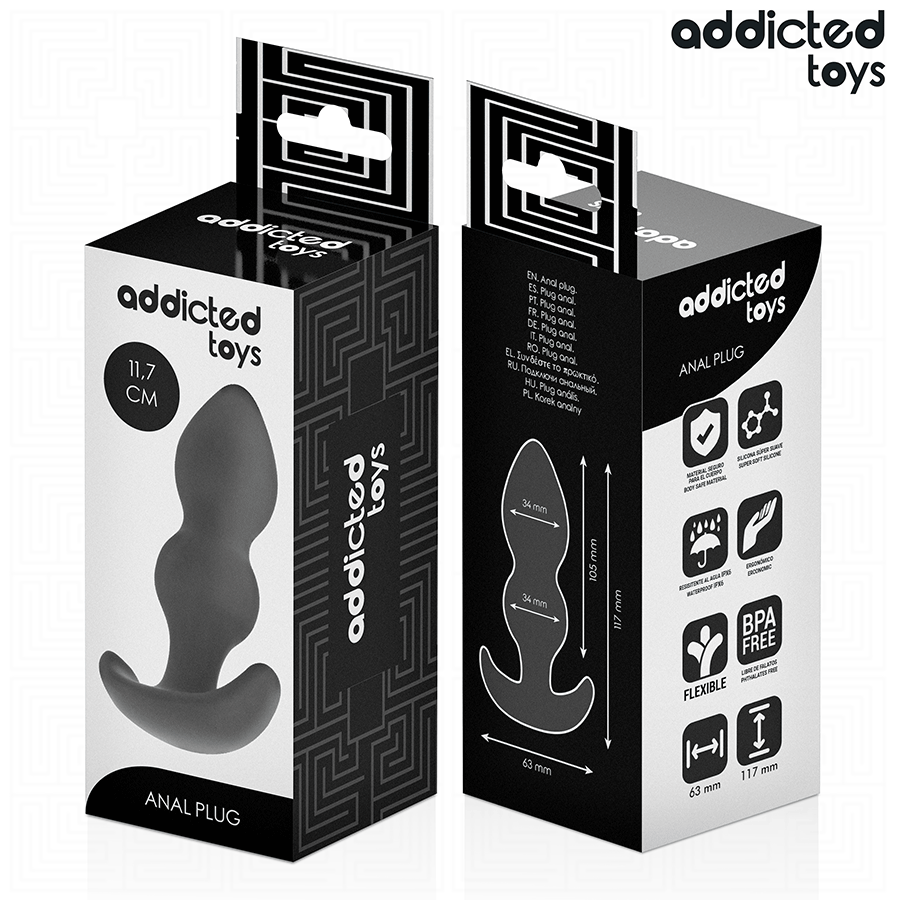 Addicted Analstecker Grösse L 11,7 cm