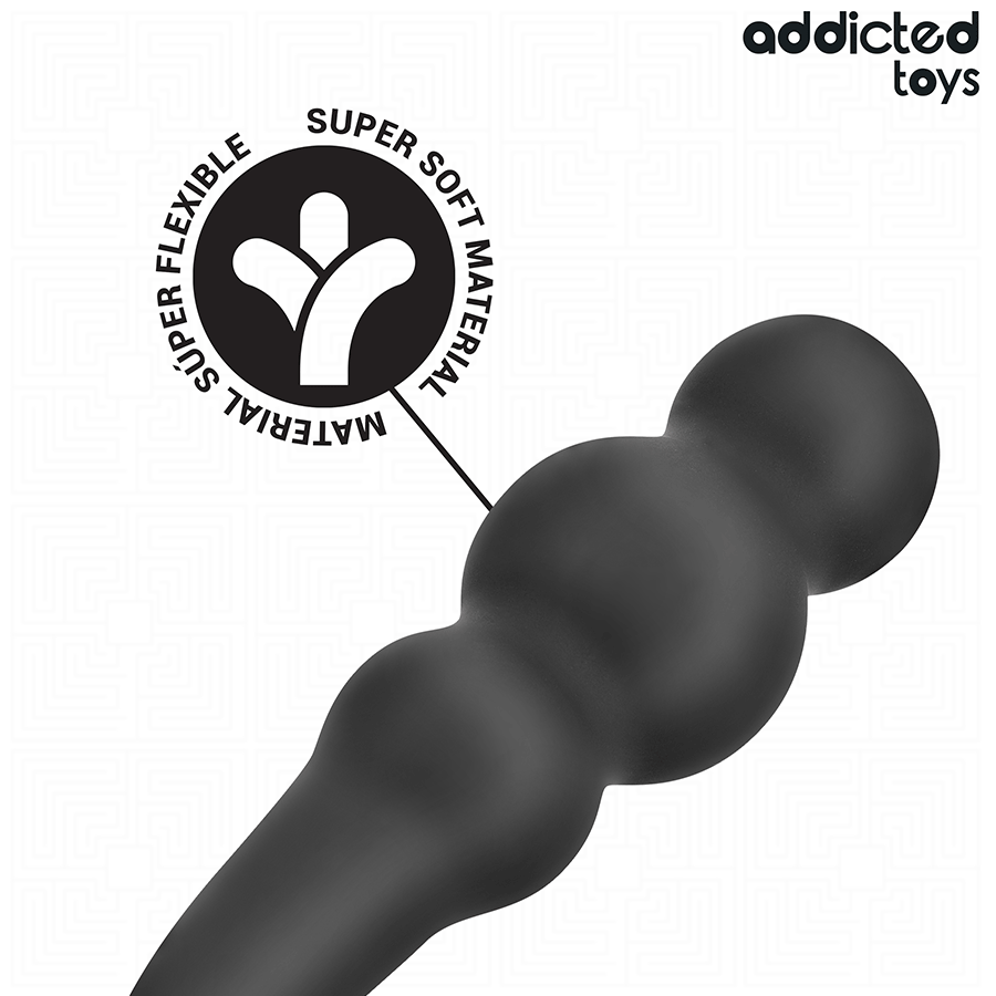 Addicted Analplug mit Ring Modell 1