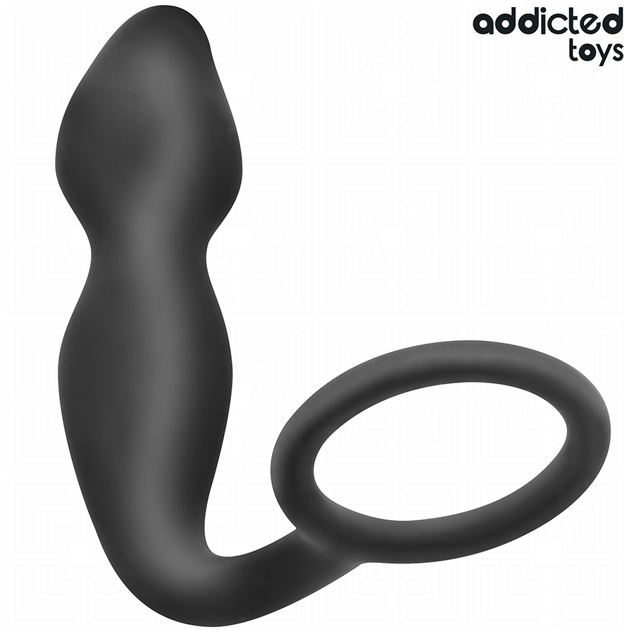 Addicted Analplug mit Ring Modell 2