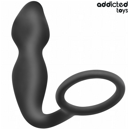 Addicted Analplug mit Ring Modell 2