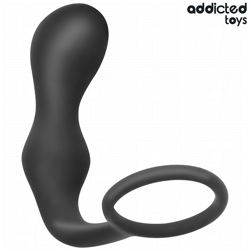 Addicted Analplug mit Ring Modell 3