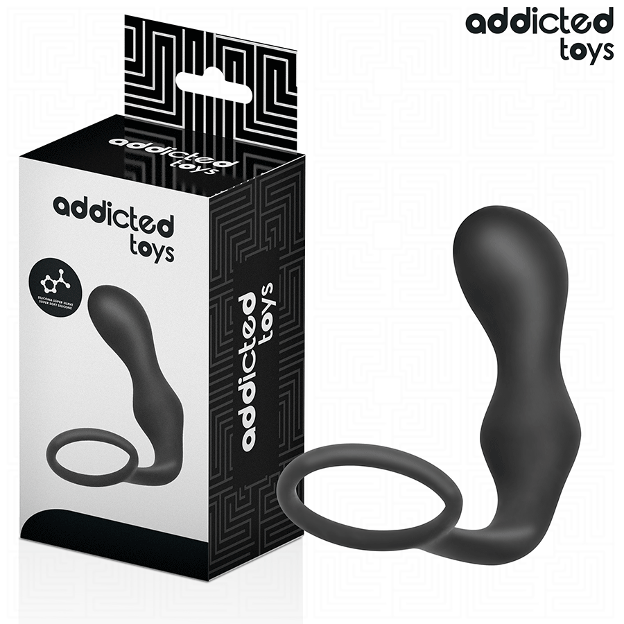 Addicted Analplug mit Ring Modell 3