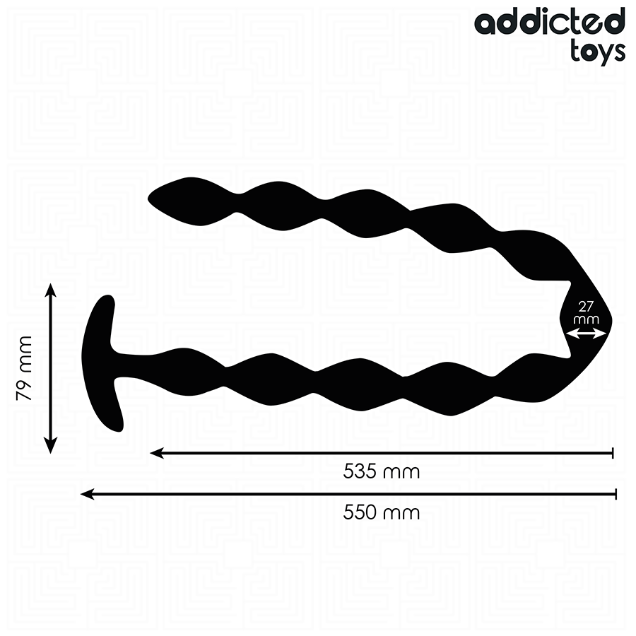 Addicted Extra Langer Analplug