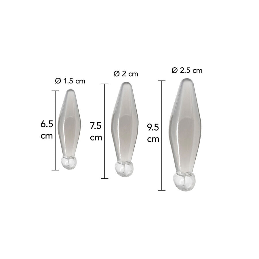 ToyJoy Anal Play Finger Rimmer – 3 Stueck, Transparent