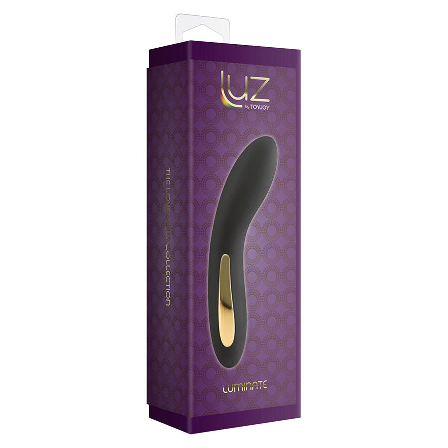 ToyJoy Schwarzer Leucht-Vibrator