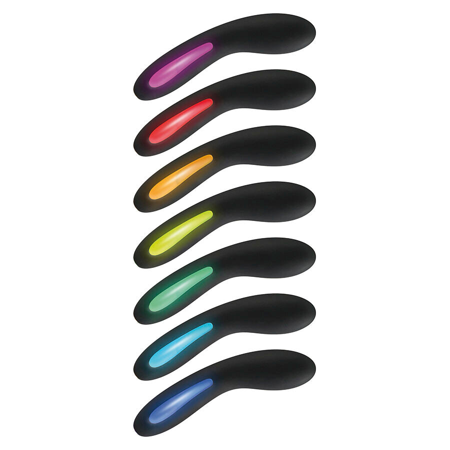 ToyJoy Schwarzer Leucht-Vibrator