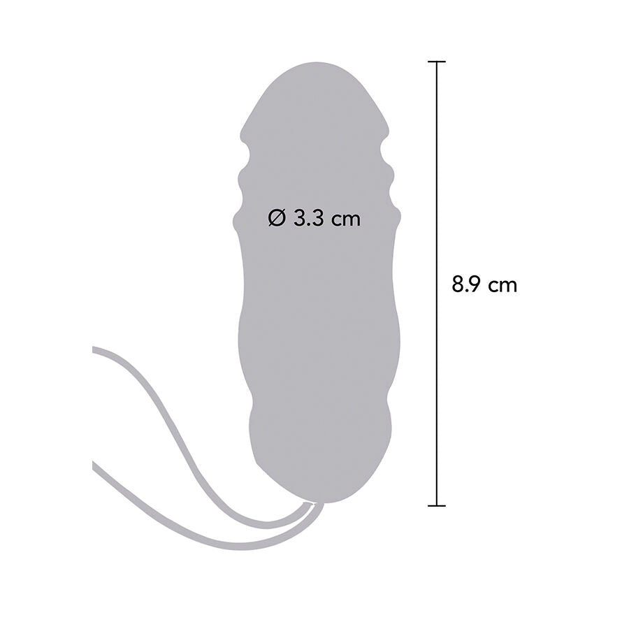 ToyJoy Happiness Sunny Side Up Vibrator – Fernbedienung