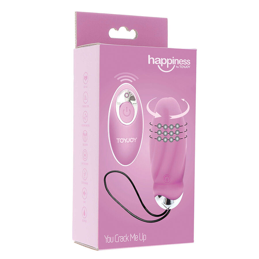 ToyJoy Happiness You Crack Me Up Vibrator – Rosa, FB