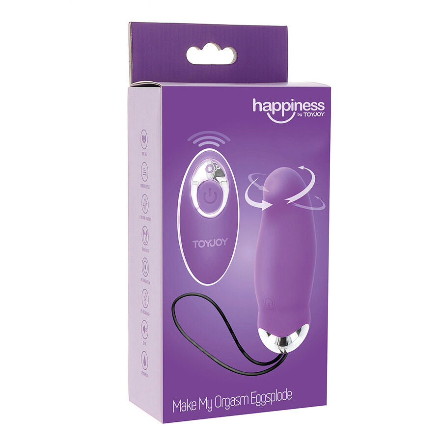 ToyJoy Happiness My Orgasm Eggsplode Vibrator – Lila