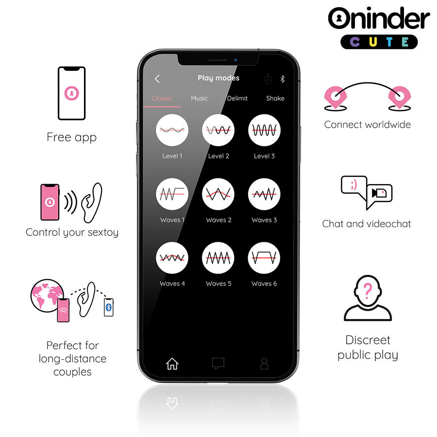 Oninder Love Bunny Vibrator G-spot Clitoris - Kostenlose
