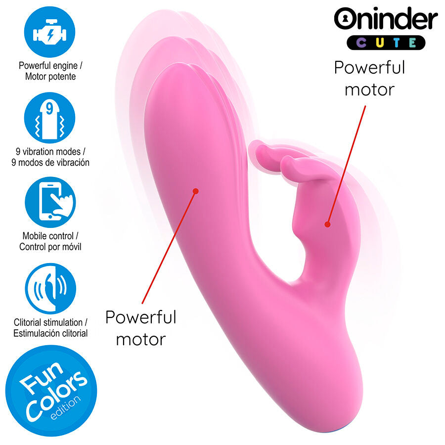 Oninder Love Bunny Vibrator G-spot Clitoris - Kostenlose