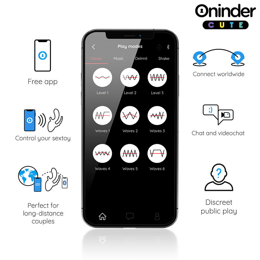 Oninder Love 3 Some Dreifachvibrator - Kostenlose Weltweite App