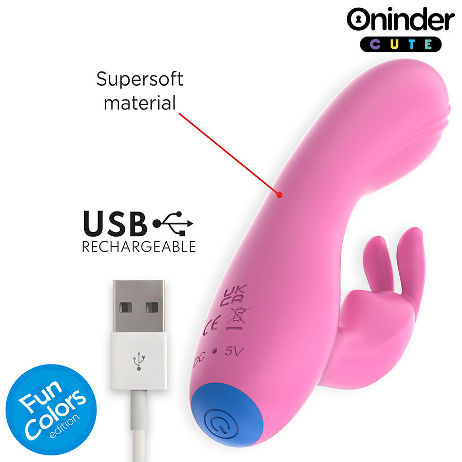 Oninder Love Bunny Vibrator G-spot Clitoris - Kostenlose