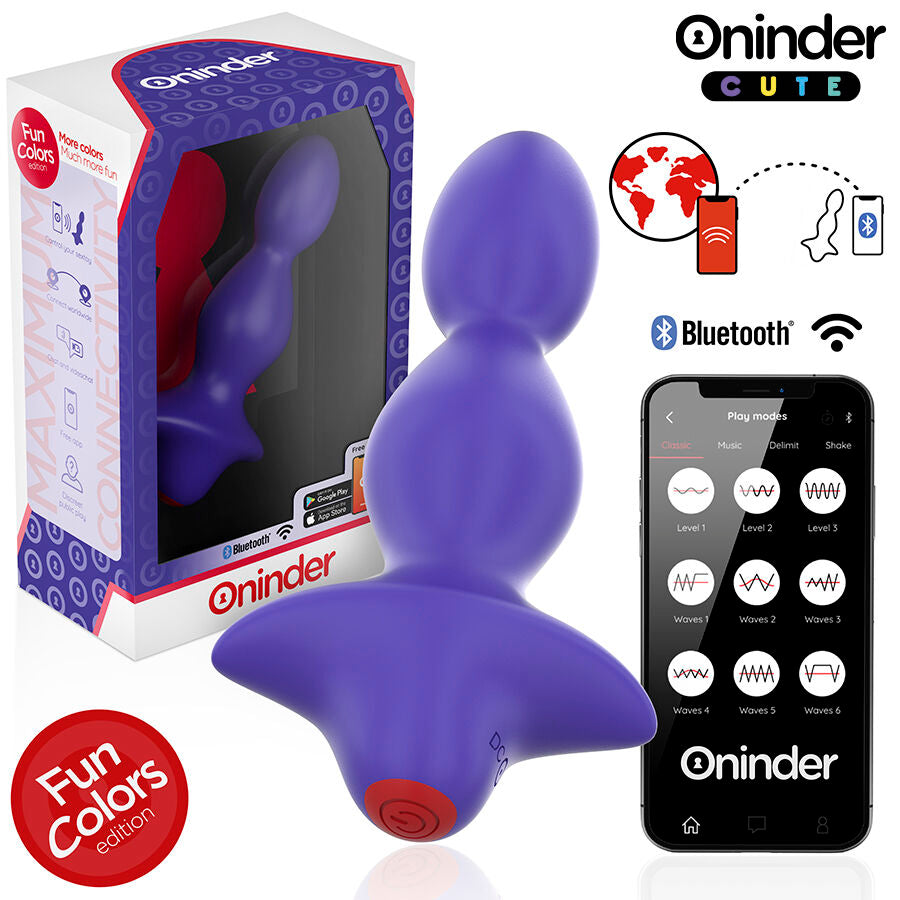 Oninder Love Butt Vibrierender Analplug-dilatator - Kostenlose