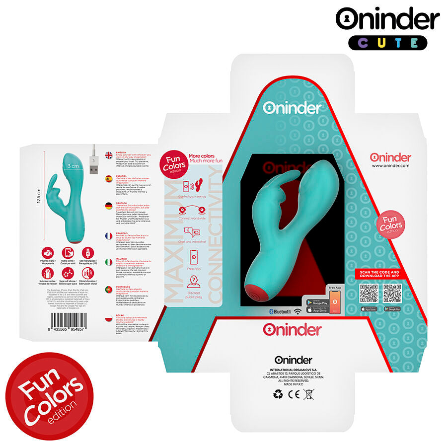 Oninder Love Bunny G-spot Klitoralvibrator - Kostenlose