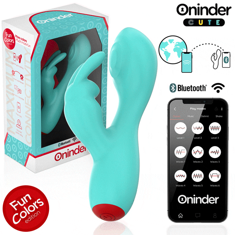 Oninder Love Bunny G-spot Klitoralvibrator - Kostenlose