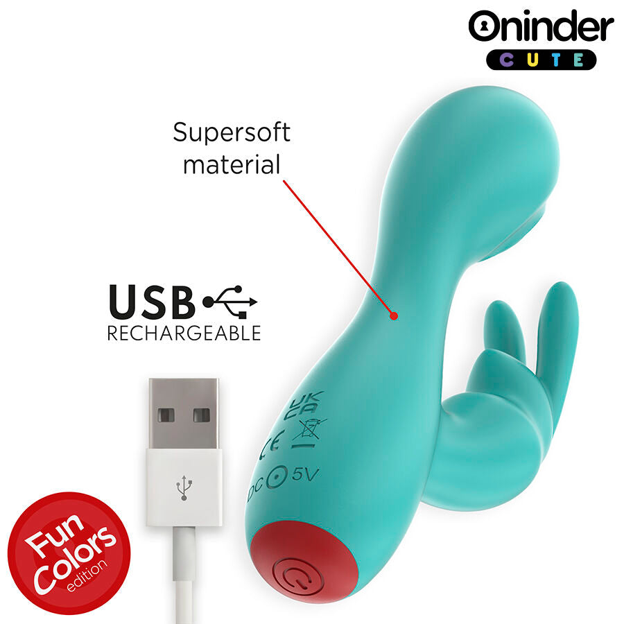 Oninder Love Bunny G-spot Klitoralvibrator - Kostenlose