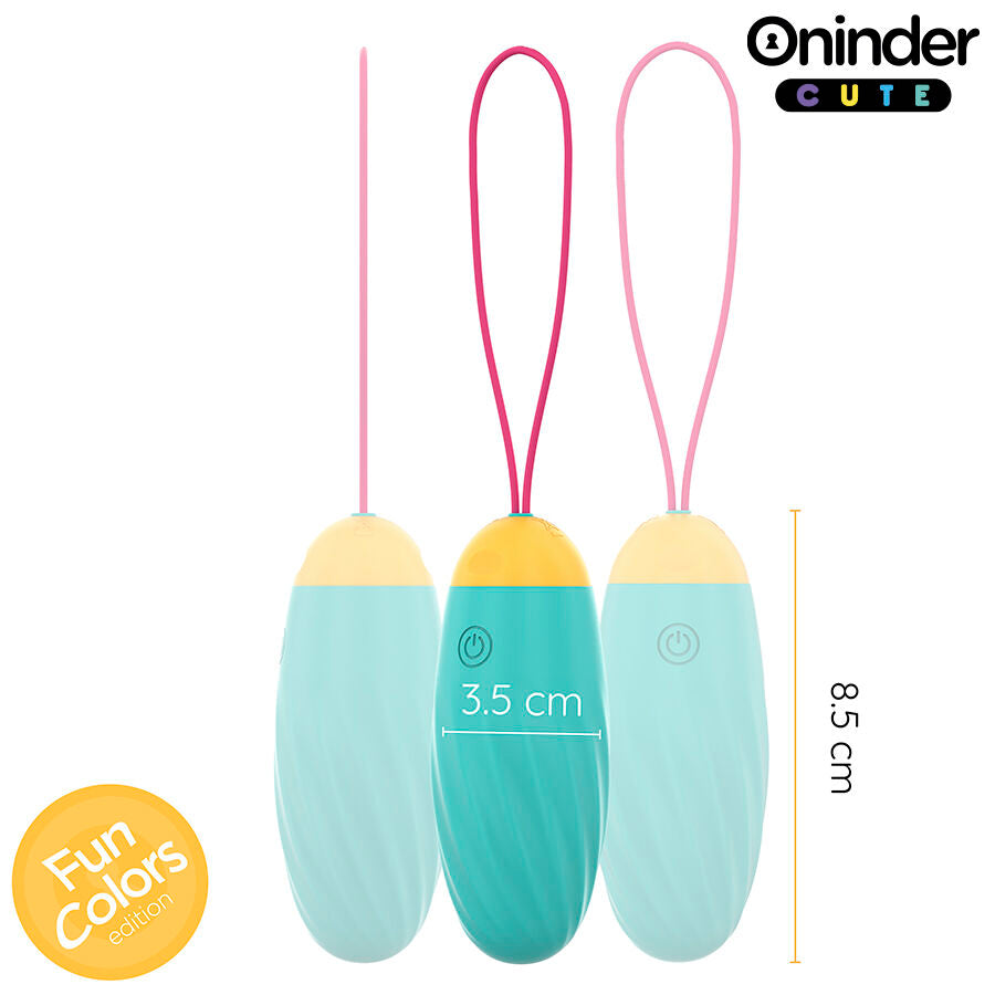 Oninder Vibrierendes Liebes- und Vergnügens-ei – Rotierende