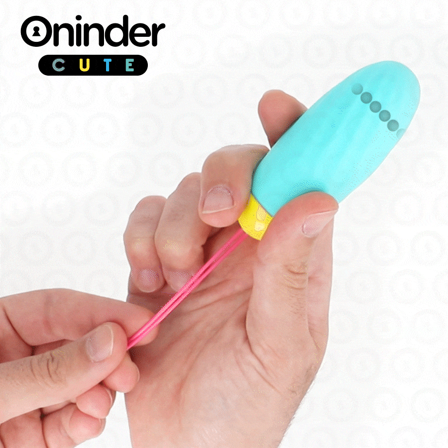 Oninder Vibrierendes Liebes- und Vergnügens-ei – Rotierende