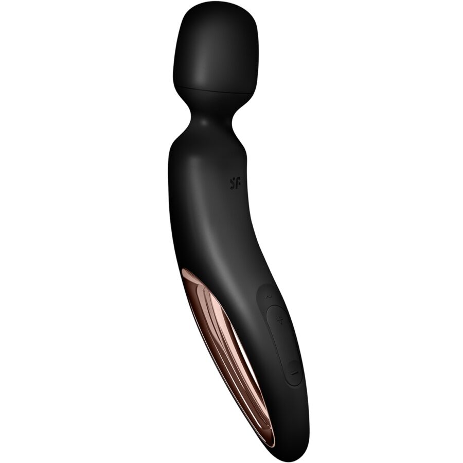 Satisfyer Wand Erland Vibrierendes Massager Schwarz