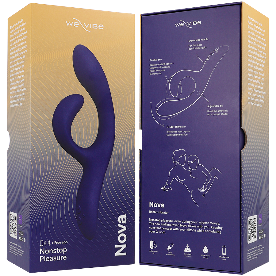 We-Vibe Vibe - Nova 3 Rabbit Vibrator Mitternachtblau
