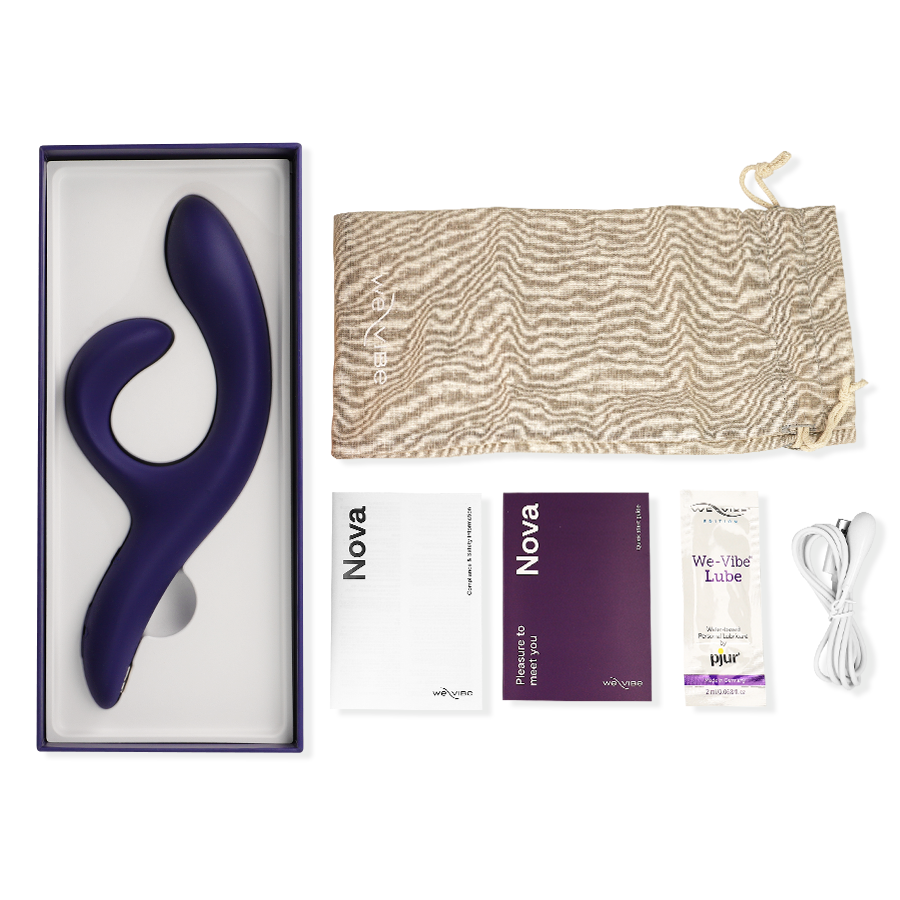 We-Vibe Vibe - Nova 3 Rabbit Vibrator Mitternachtblau