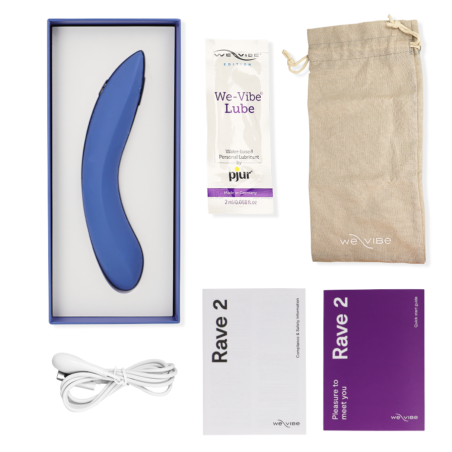 We-Vibe Vibe - Rave 2 G-spot Vibrator Blau