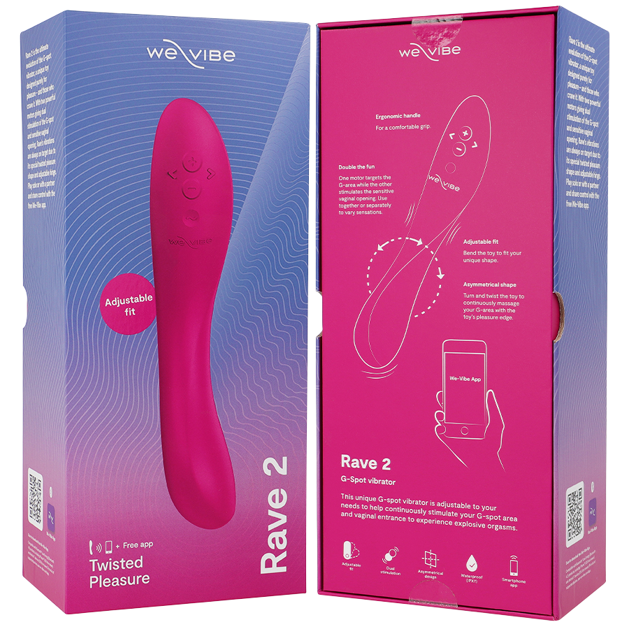 We-Vibe Vibe - Rave 2 G-spot-vibrator Rosa
