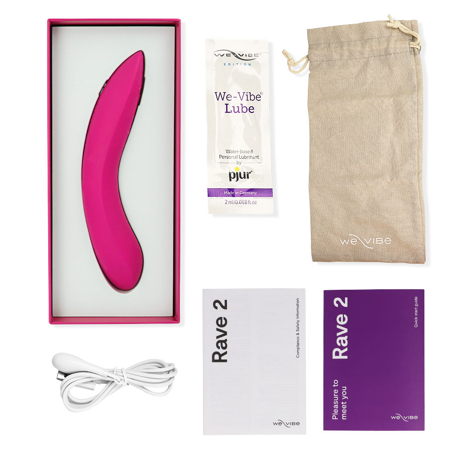 We-Vibe Vibe - Rave 2 G-spot-vibrator Rosa