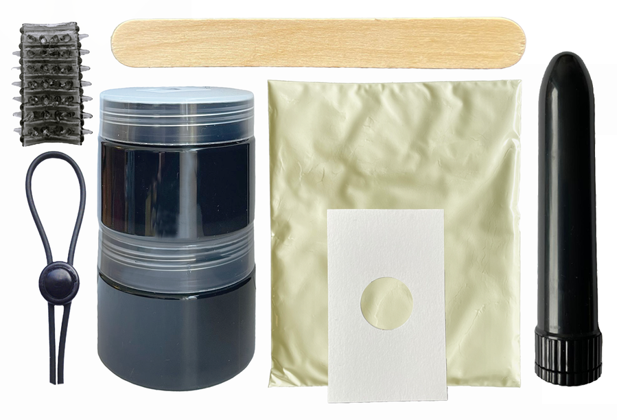 Cloneboy Penis-Cloner-Kit Mit Vibration Schwarz