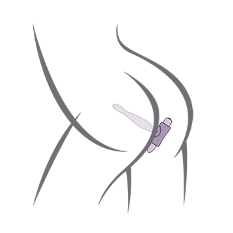 Rocks-Off Petite Sensations Teazer – Analplug-Vibrator – lila