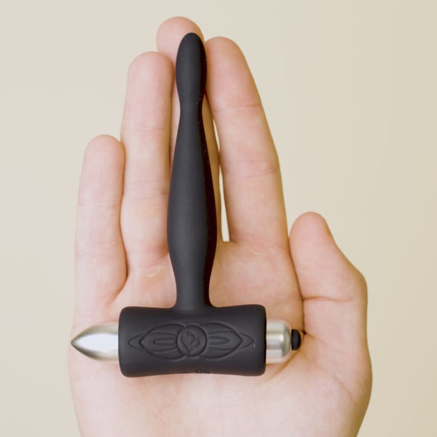 Rocks-Off Petite Sensations Teazer – Analplug-Vibrator – schwarz