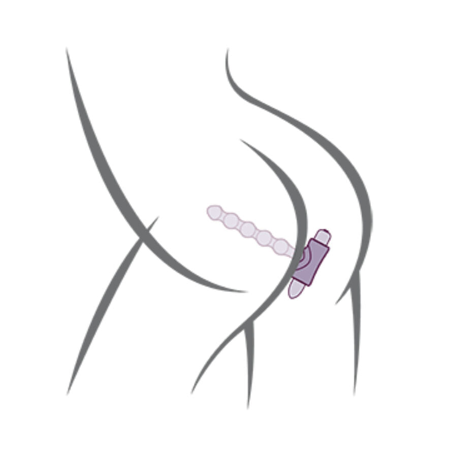 Rocks-Off Petite Sensations Pearls – Analplug-Vibrator für Anfänger
